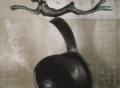 leaping Hare on Curly Bell, 1989 (image 1) cropped